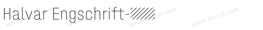 Halvar Engschrift字体转换 Halvar Engschrift字体转换